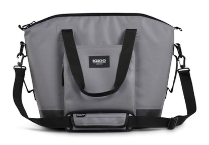 Igloo Trailmate Soft Sided Coolers | Portable Insulated Cooler Bag - color: 24-Can Grey