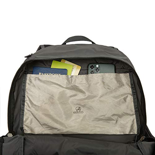 Travelon Anti-Theft Active Packable Backpack - color: Charcoal