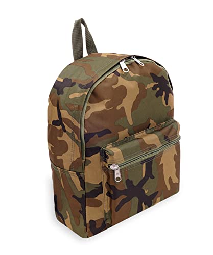 Basic Pattern Backpack - color: Camo
