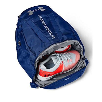 Under Armour Unisex Hustle 5.0 Backpack - color: Royal (400)/Silver
