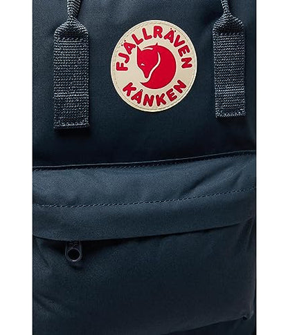 Fjällräven Kanken Laptop 15 Backpack - Padded Laptop Sleeve, Durable Vinylon Fabric - School, Travel - color: Navy