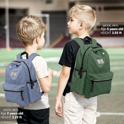 Kids Backpack for Boys: Boys Backpack 6-10 - Kindergarten Elementary School Bookbag for Boy - color: Broccoli, style: Ages 6-10 (15" H Fit A4 Folder)
