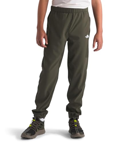 THE NORTH FACE Boys On the Trail Hiking Pant | Sweat-wicking Athletic Pants With Water-repellent Finish - color: New Taupe Green, size: Medium