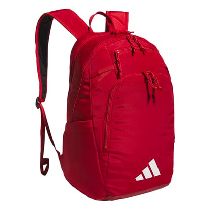 adidas Defender 5 Backpack for Sports, Gym, School and Travel, 33L, Power Red/White, OSFA - color: Power Red/White