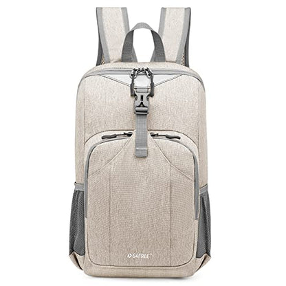 G4Free Mini 10L Hiking Daypack Small Hiking Backpack Cycling Compact Shoulder Backpack Outdoor for Men Women - color: Ivory