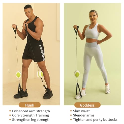Multi Functional Fitness Equipment for Travel for Office and Business Trips Adjustable Resistance Fitness Pump 3 Speed, Home Comprehensive Training Equipment