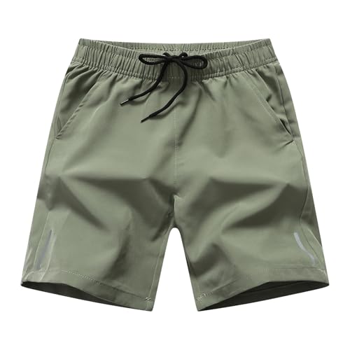 Baby Boys Hiking Shorts Toddler Athletic Shorts Kids Quick Dry Running Shorts with Pockets - color: L.green, size: 18-24 Months
