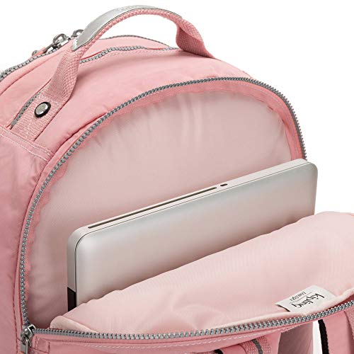 Kipling Women's Seoul Xl Backpack - color: Bridal Rose, size: 13.5''L x 17.75''H x 9''D