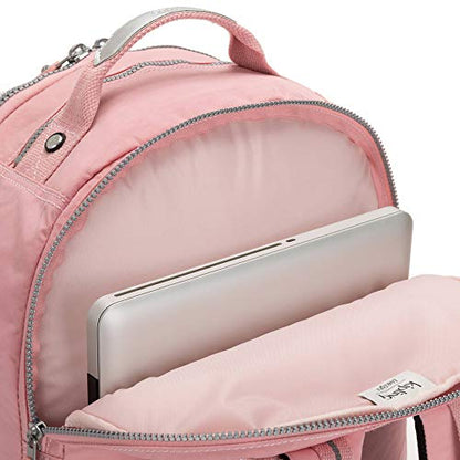 Kipling Women's Seoul Xl Backpack - color: Bridal Rose, size: 13.5''L x 17.75''H x 9''D