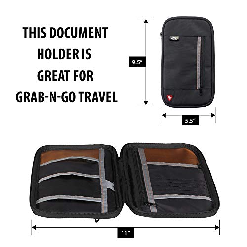 Lewis N. Clark Document Organizer Holder for Identity Theft Protection, Lightweight and Easy to Carry