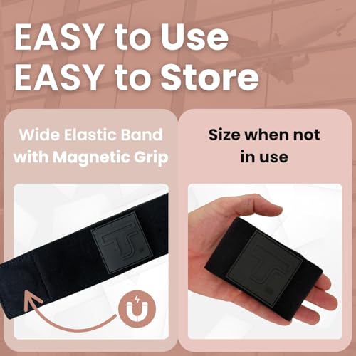 Trolley Strap Carryon Luggage Strap Over Suitcase Handle for Attaching Carryon Bag Travel Accessories TSA Approved Carry-On Add a Bag Belt Sleeve for A Tote Backpack Purse (Black on Black) - color: Black on Black
