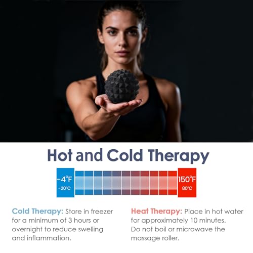 3-Piece Silicone Massage Ball Set for Deep Tissue and Trigger Points - Lacrosse Massage Balls for Myofascial Release, Muscle Knots & Plantar Fasciitis (Silicone Muscle Relief Set) - style: Silicone Muscle Relief Set