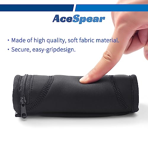 AceSpear Hand Weights for Women Men 1lb 2lbs 3lbs 4lbs Soft Dumbbells of 2, Detachable Walking Weight for Aerobics, Jogging, Running - color: Black, style: 2 lbs x 2