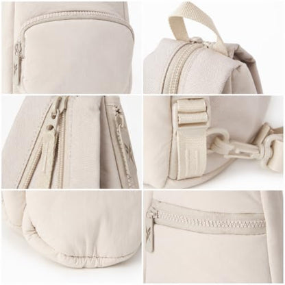 Reebok Unisex Crossbody Bag - Convertible Compact Durable Cross Body Bag for Women and Men - Gym and Travel Essentials, Size One Size, Maeves Stucco - color: Maeves Stucco