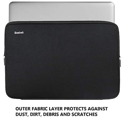 Laptop Case, Protective Computer Sleeve Carrying Bag Compatible with 13 inch New MacBook Air M2/A2681 M1/A2337, New MacBook Pro M2/A2686 M1/A2338/ 12.9-inch iPad Pro 6th/5/4/3rd Generation, Black - color: Black, size: 13 Inch
