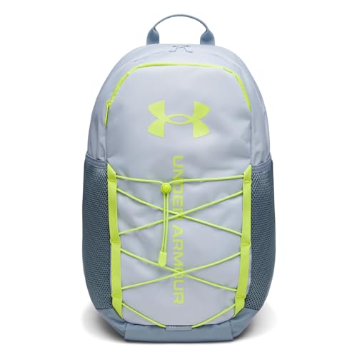 Under Armour Unisex Hustle Sport 6.0 Backpack, (429) Spackle Blue/Blue Wind/Green Citrine, One Size Fits Most - color: (429) Spackle Blue / Blue Wind / Green Citrine, size: One Size Fits Most