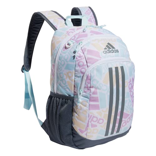 adidas Young BTS Creator 2 Backpack DISCONTINUED - color: Adi Multi Collage/Onix Grey/Almost Blue