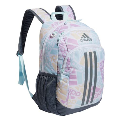 adidas Young BTS Creator 2 Backpack DISCONTINUED - color: Adi Multi Collage/Onix Grey/Almost Blue