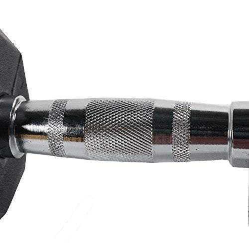 Power Systems Rubber Octagonal Dumbbell - size: 25-Pounds