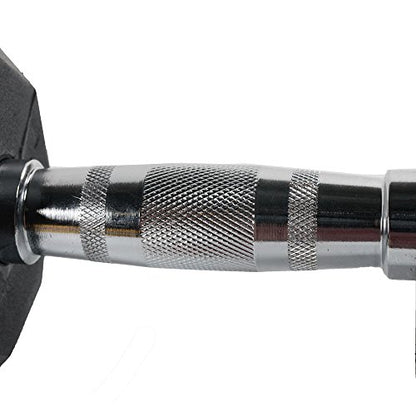 Power Systems Rubber Octagonal Dumbbell - size: 45-Pounds
