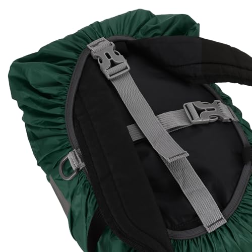 PATIKIL Waterproof Backpack Rain Cover, Non-Slip Backpack Cover with Reflective Strap Stay Dry for Hiking, Camping, Hunting - color: Dark Green, size: X-Large