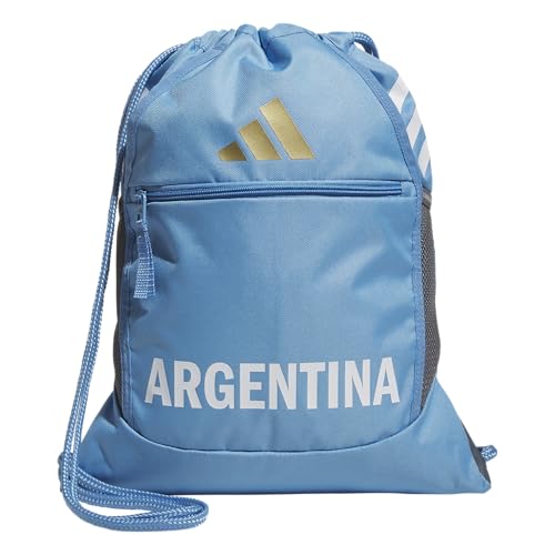 adidas Stadium Sackpack – Drawstring Backpack for Sports, Small Gym Bag, 13L - color: Argentina