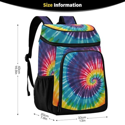 Tropical Pineapples Fruits Cooler Backpack Insulated Leak Proof Beach Cooler Bag Soft Lunch Picnic Hiking Camping Backpack Cooler - color: A01