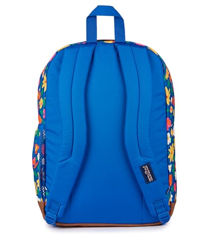 JanSport Cool Backpack with 15-inch Laptop Sleeve, Large Computer Bag Rucksack with 2 Compartments, Ergonomic Straps, Flower Market - color: Flower Market