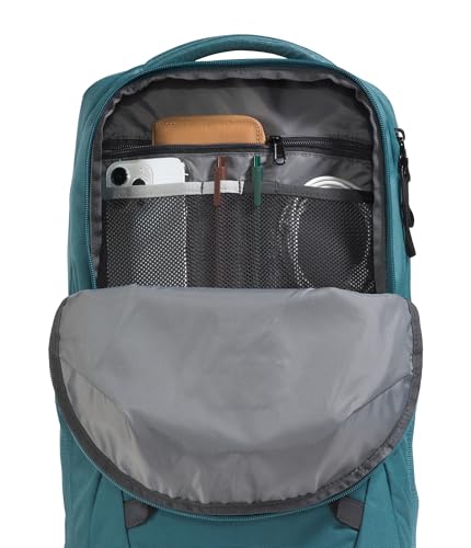 The North Face Vault Everyday Laptop Backpack - Commuter Travel Bag, Water-Repellent Finish, Spacious Compartment, Space/TNF Black, One Size - color: Space/Tnf Black