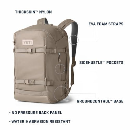 YETI Crossroads Backpack - color: Cape Dark Taupe, size: 35L