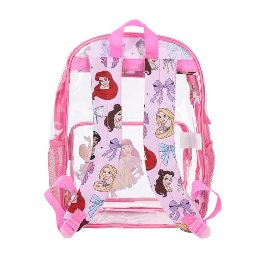 Disney Princesses Kids' Clear PVC 16" Backpack