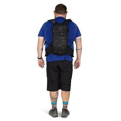 Osprey Raptor 14L Men's Mountain Biking Backpack with Hydraulics Reservoir - color: Black, style: 14l (Extended Fit)