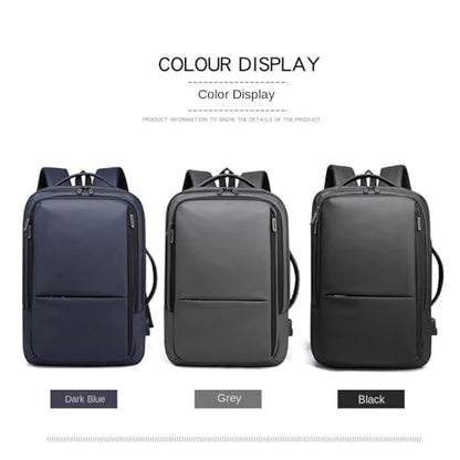 Stylish Minimalist Business Backpack, Fashion-Forward Accessory For Work & Commute(Dark Blue)