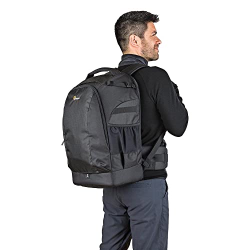 Lowepro LP37131, Flipside 500 AW II Camera Backpack, Fits Mirrorless, Compact Drone, DSLR with Lens, Extra Lenses, Black - size: BP 500 AW II