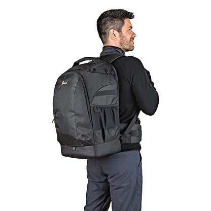 Lowepro LP37131, Flipside 500 AW II Camera Backpack, Fits Mirrorless, Compact Drone, DSLR with Lens, Extra Lenses, Black - size: BP 500 AW II