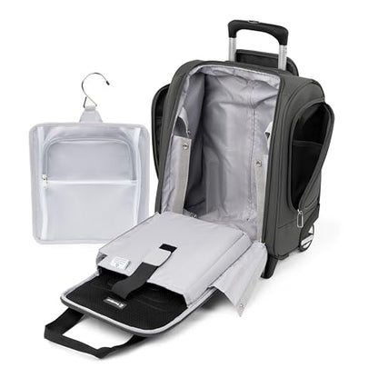 Travelpro Luggage Maxlite 5 Softside Lightweight Rolling Underseat Compact Carry on Upright 2 Wheel Bag, 15-Inch — Shadow Grey - color: Shadow Grey