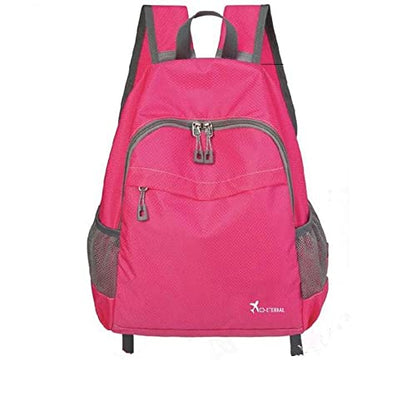 Geboldil Men's and women's waterproof backpack traveling backpack - color: Rose Red