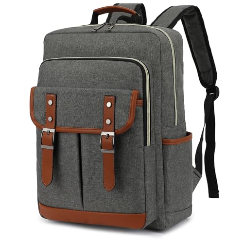 YGR Laptop Backpack for Women, Female, College, Travel, Business, Outdoor Sports, Office, Work in Grey - color: Grey