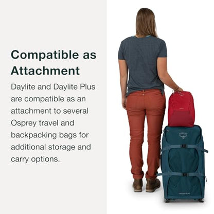 Osprey Daylite Plus Commuter Backpack – Lightweight, Everyday Pack with Laptop Sleeve and Water Bottle Pockets – Ideal for Work, School, and Travel with Versatile Storage Options, Night Shift Blue - color: Night Shift Blue