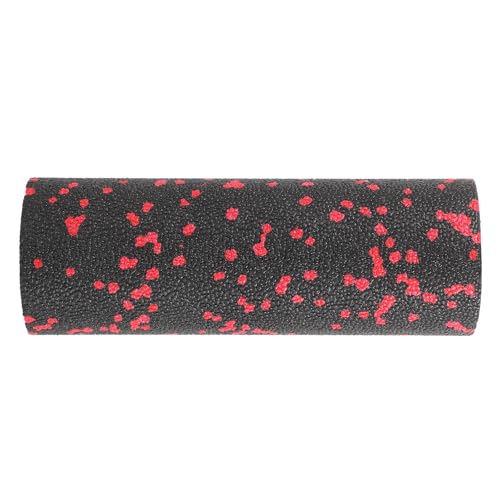 Compact Foam Roller Muscle Release Massager Hollow Portable Red Foam Roller for Body Rolling Fitness and Travel