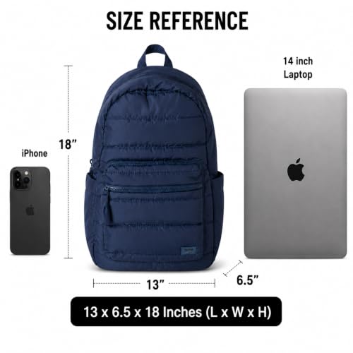 Reebok Backpack - Multipurpose Lightweight Carry On Everyday Laptop Gym Travel Commuter Backpack, Skyler Blue - color: Skyler Blue