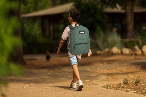 Trail maker Backpack with School Supplies for Kids - 20 Piece Back to School Supplies with 17" Backpack (Green Pack) - color: Green Pack