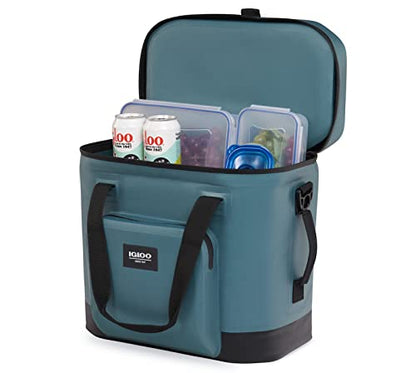 Igloo Trailmate Soft Sided Coolers | Portable Insulated Cooler Bag - color: 36-Can Spruce