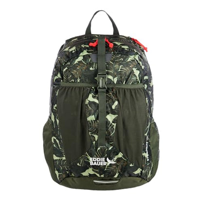 Eddie Bauer Stowaway Packable Backpack | Travel | Outdoor | Lightweight | Foldable | Durable | Ripstop Polyester | 30L - Dark Loden - color: Dark Loden, size: 30L