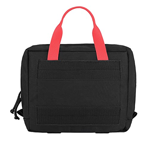 KRYDEX Clear Top Insert Bag with Hook Panel Tactical Packing Cube Travel Organizer Bag (Large) - color: Large