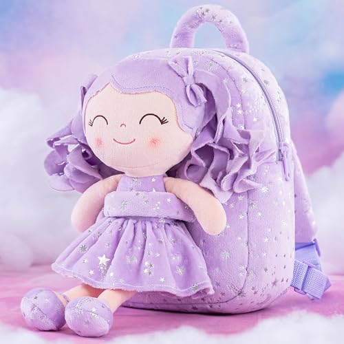 Gloveleya Kids Backpack - Purple 9 Inches - color: A0045purple, size: 9 inches