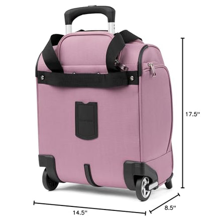 Travelpro Luggage Maxlite 5 Softside Lightweight Rolling Underseat Compact Carry on Upright 2 Wheel Bag, 15-Inch — Orchid Pink Purple - color: Orchid Pink Purple