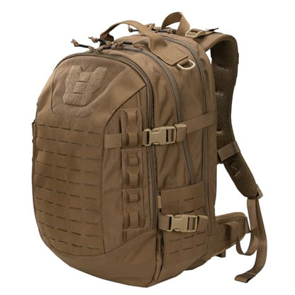 EXCELLENT ELITE SPANKER 43L Tactical Military Backpack for Men and Women Large Rucksack Assault Pack Bag for Outdoor Camping, Hiking,Travel Backpacking(Coyote Brown) - color: Coyote Brown