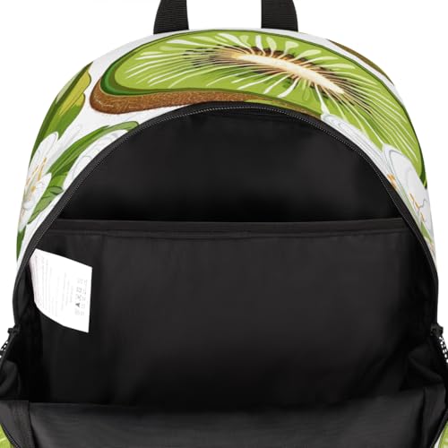 Kiwi Fruit Laptop Backpack for Women Men, 18.3 Inch Travel Work Backpacks, Fresh Kiwi Fruit Waterproof Computer Casual Daypack Nurse Teacher Bags - color: Multicolor 14