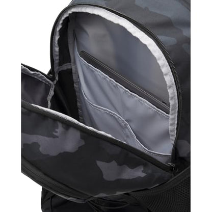 Under Armour Unisex Hustle Sport 6.0 Backpack, (002) Black/Metallic Black, One Size Fits Most - color: (002) Black / Black / Metallic Black, size: One Size Fits Most